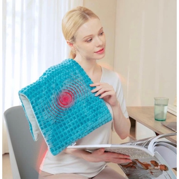 NIB Sleep Solutions Bedsure Heating Pad 🤍 Large Teal 12x24 - Picture 3 of 7